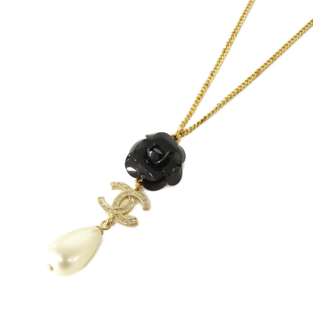 CHANEL Authentic Black Necklace